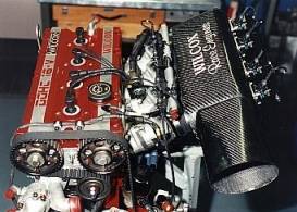 2.3L 8 Injector Methanol Engine.