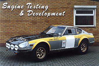 Datsun 240 Z 300bhp, restored rally car.