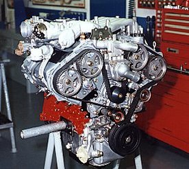 Mitsubishi V6 Pajero, modified for off road racing.