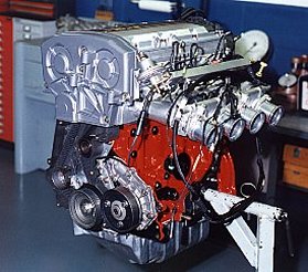 Renault 16V, modified to 2000cc, fuel injected.