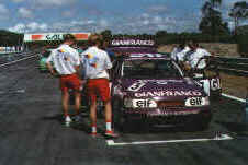 Trackside support at Portuguese Touring Car race