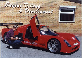 Ultima Sport GTR. Being Programmaed.